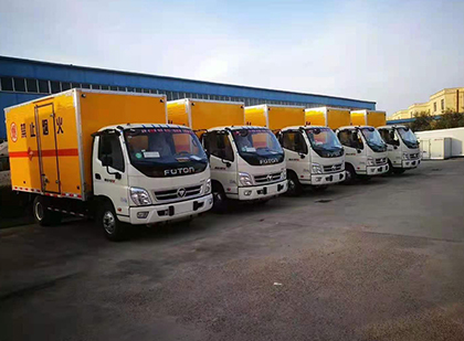 大竹爆破器材运输车